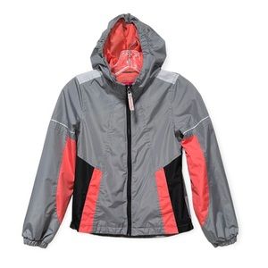 London Fog Colorblock Hooded Jacket